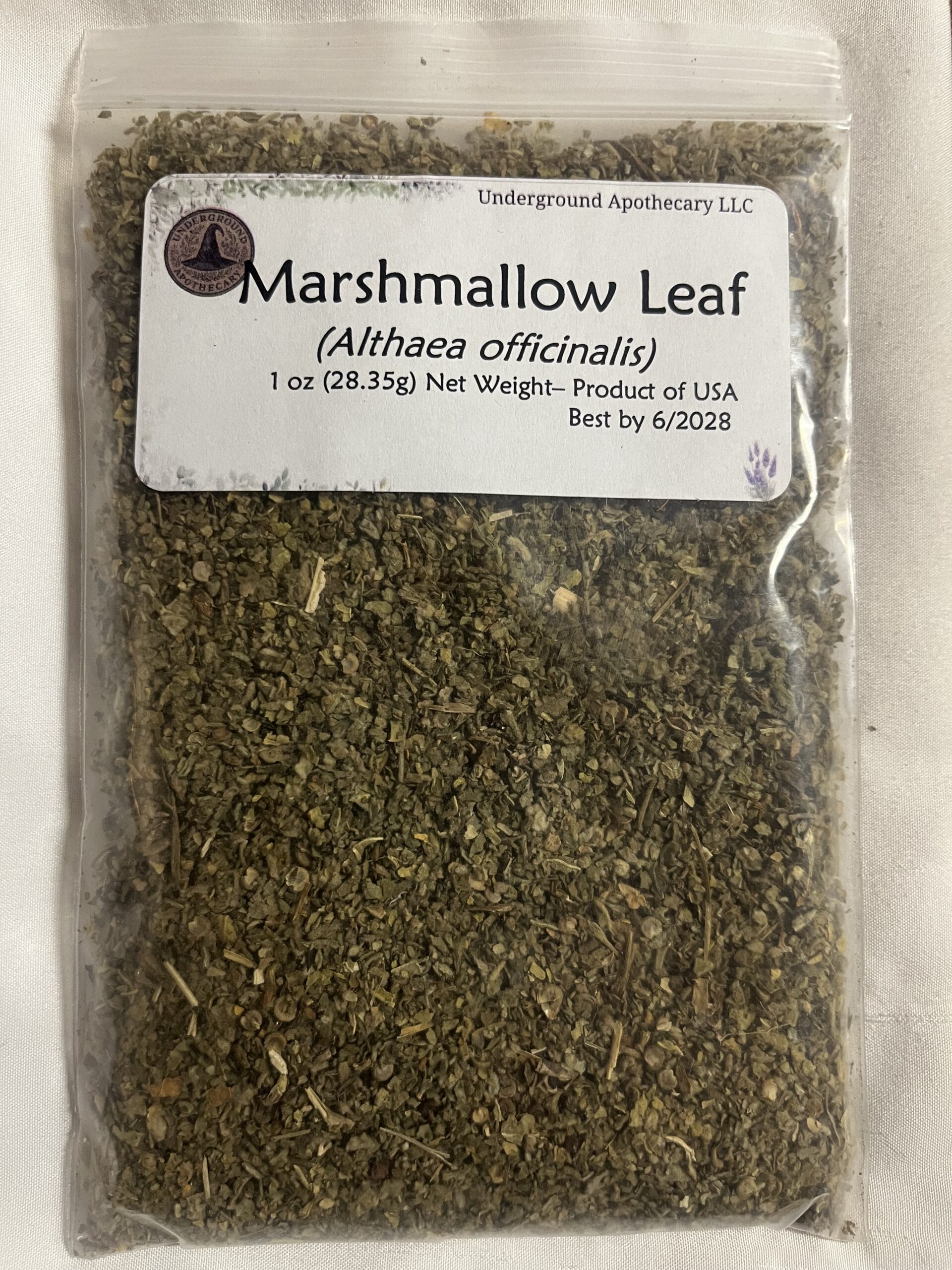 IMG_2367 Marshmallow Leaf (Althaea officinalis) - 1 oz. - Image 1