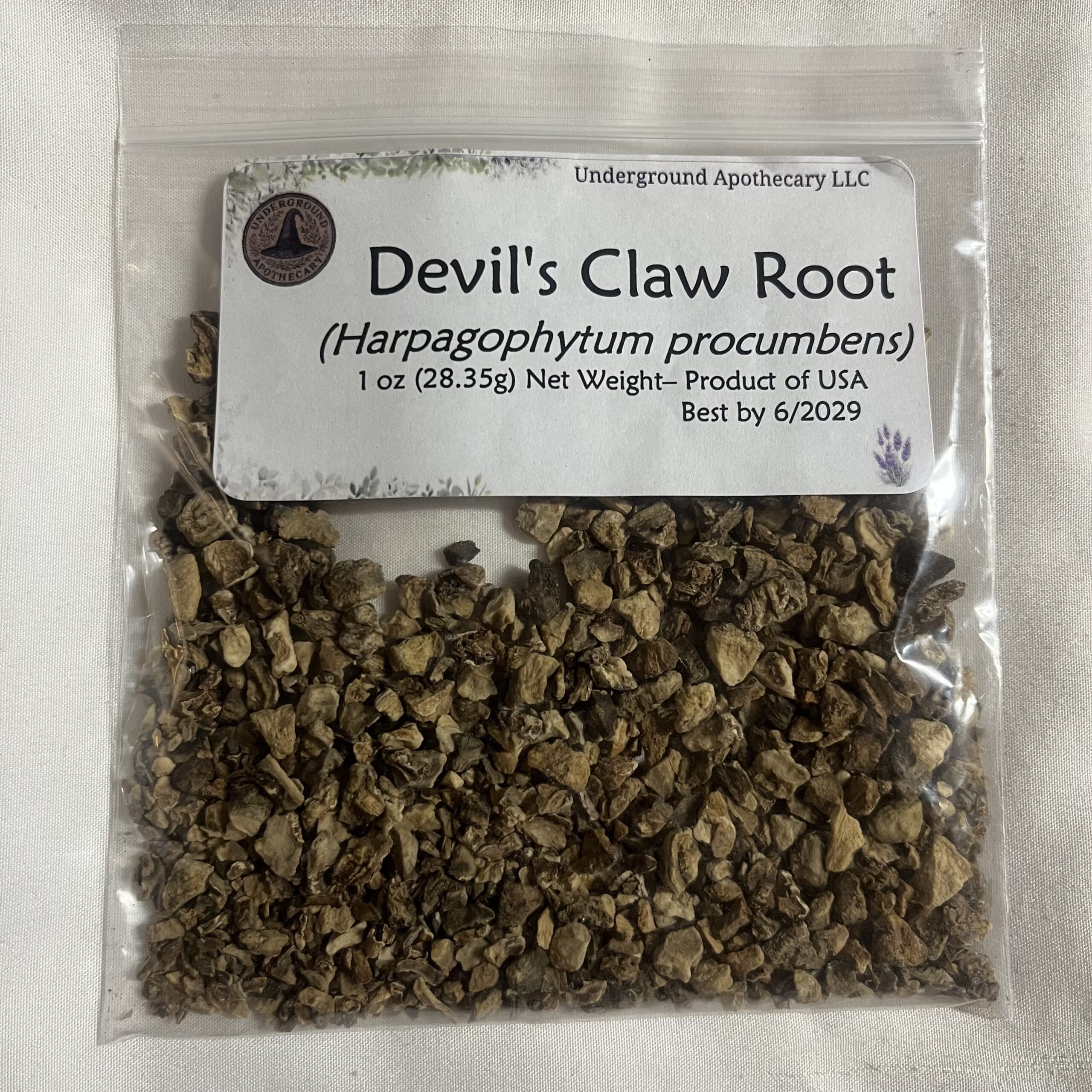 IMG_2376 Devil’s Claw Root (Harpagophytum procumbens) - 1 oz. - Image 1